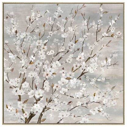 Wood Framed Blossom Canvas Wall Art 80cm V637-E592392
