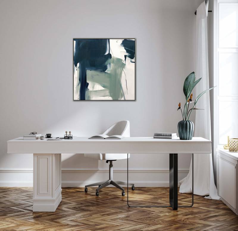 Vlad Abstract Framed Canvas 80cm V637-E592539