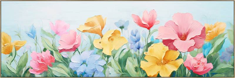 Keep It Simple Framed Canvas 150x50cm V637-E592559
