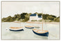 Boats By The Bay Framed Artwork 120cm V637-E592689