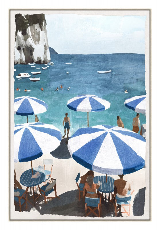 Holiday Sun Loung Framed Artwork A 120cm V637-E592695