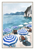 Holiday Sun Loung Framed Artwork B 120cm V637-E592696