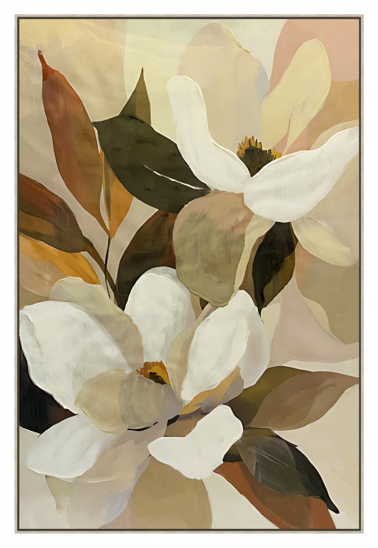 Magnolia Lumina Framed Artwork 120cm V637-E592719
