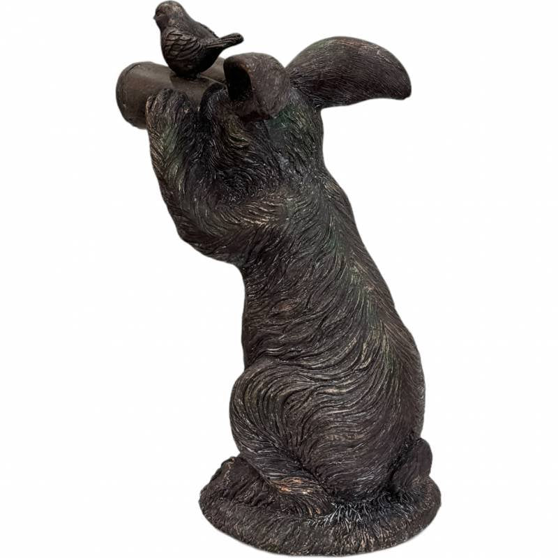 Rabbit Binocular Statue 30x43cm V637-E638027