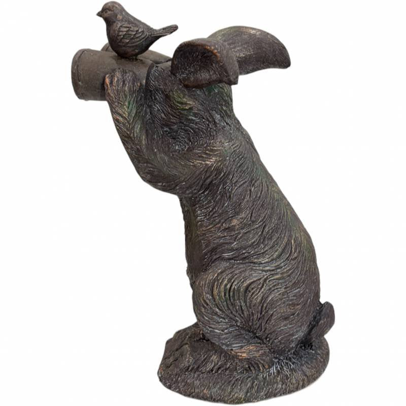 Rabbit Binocular Statue 30x43cm V637-E638027