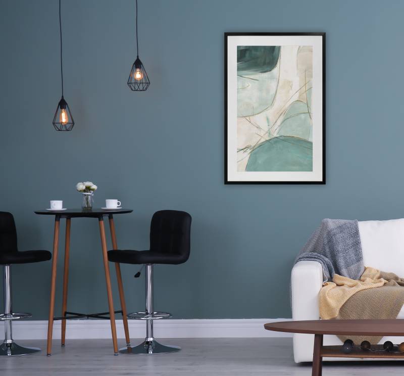 Billow Artwork Framed W Glass Front 80x120cm V637-E646060