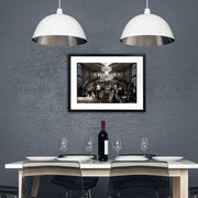 Welcome To The Party Artwork Framed W Glass Front 80x60cm V637-E646067