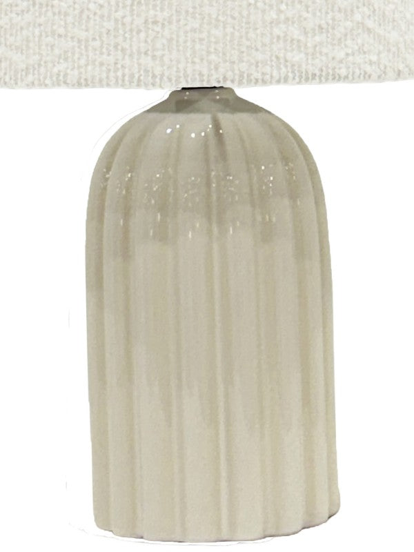 Elan Table Lamp Boucle Shade 37cm V637-E689009