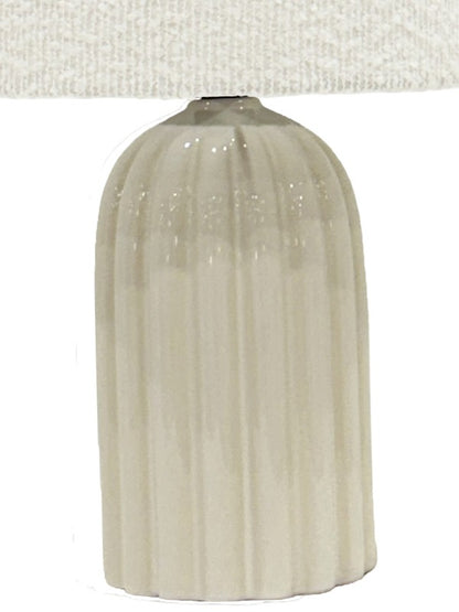 Elan Table Lamp Boucle Shade 37cm V637-E689009