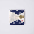 Face Towel Crosshatch Navy V637-F0201