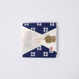 Face Towel Crosshatch Navy V637-F0201