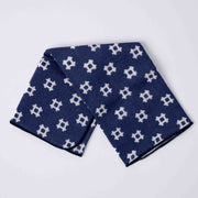 Face Towel Crosshatch Navy V637-F0201