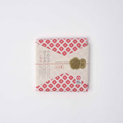 Face Towel Kanoko Red V637-F0202