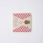 Face Towel Kanoko Red V637-F0202