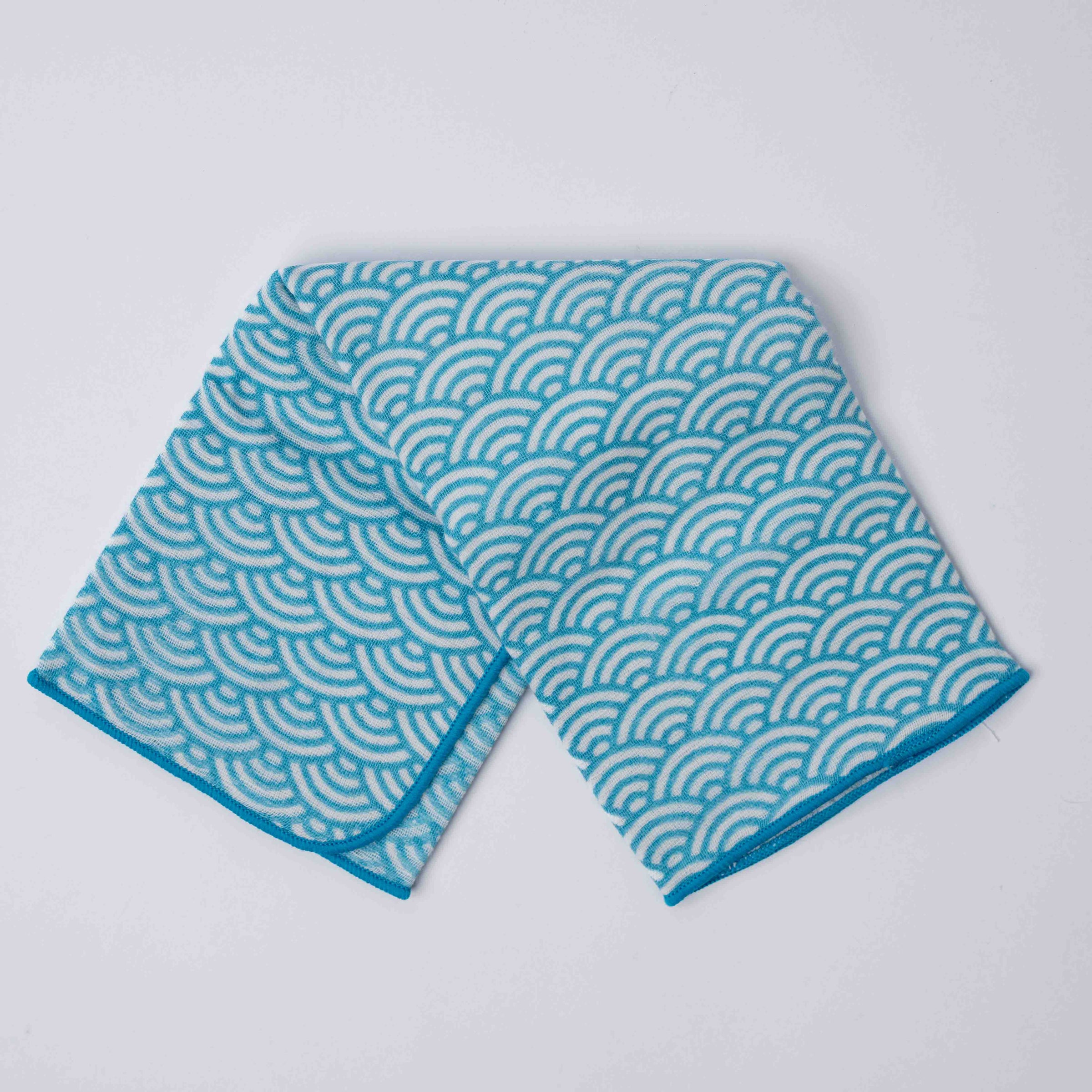 Face Towel Waves Blue V637-F0204