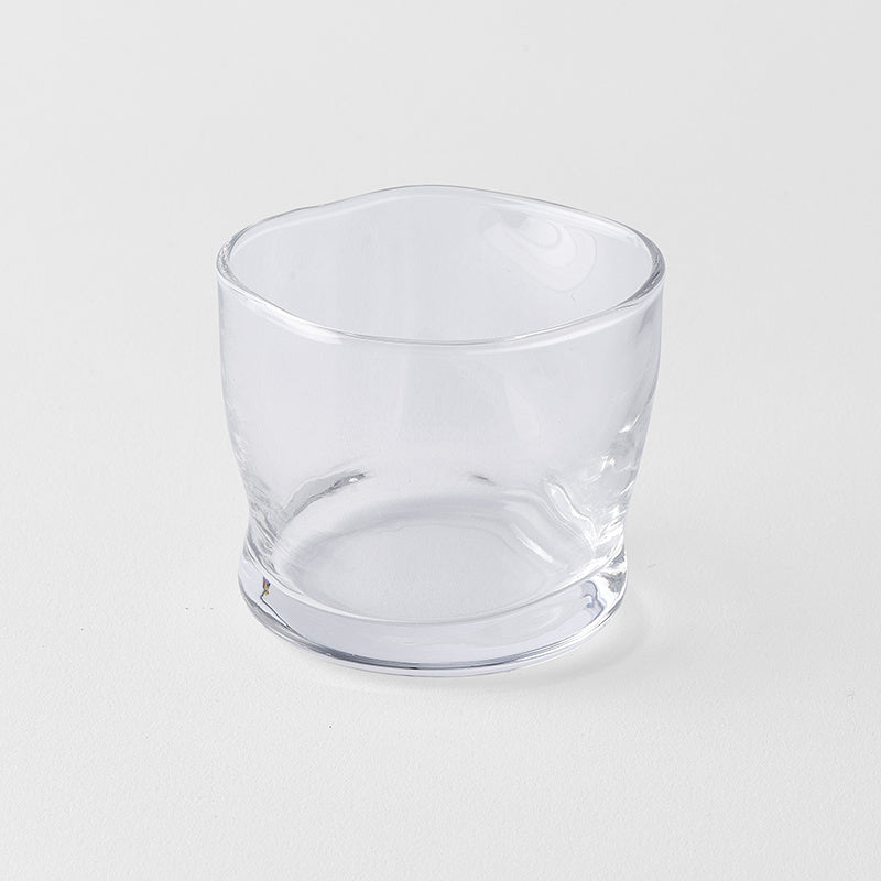 Glass Sake Cup 80ml Fluid Design V637-G0014
