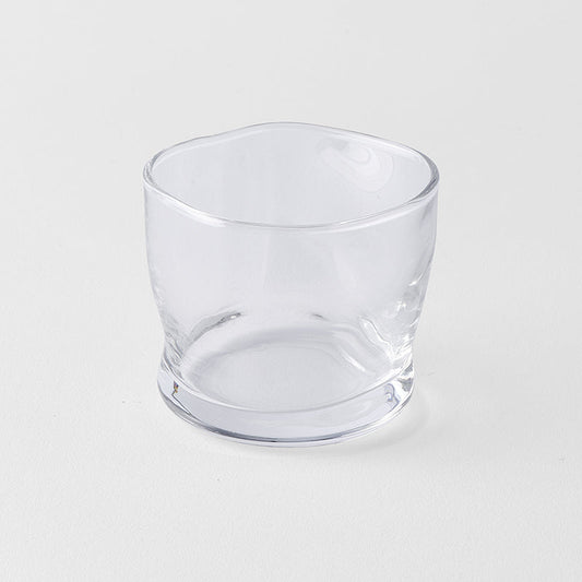 Glass Sake Cup 80ml Fluid Design V637-G0014