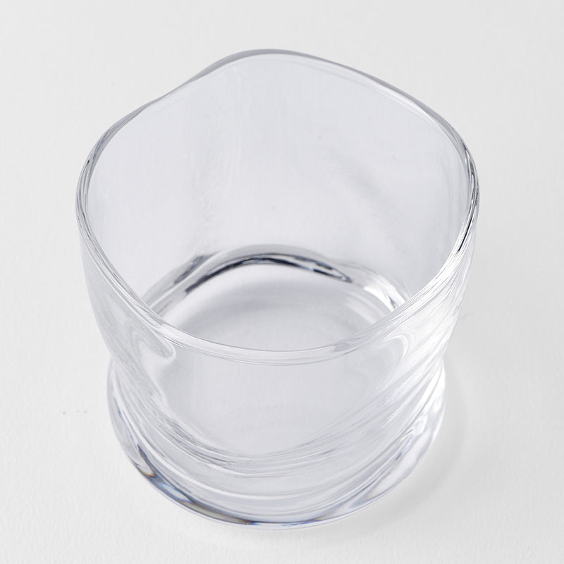 Glass Sake Cup 80ml Fluid Design V637-G0014