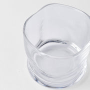 Glass Sake Cup 80ml Fluid Design V637-G0014