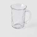 Glass Mug 300ml Free Form V637-G0049