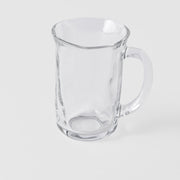 Glass Mug 300ml Free Form V637-G0049