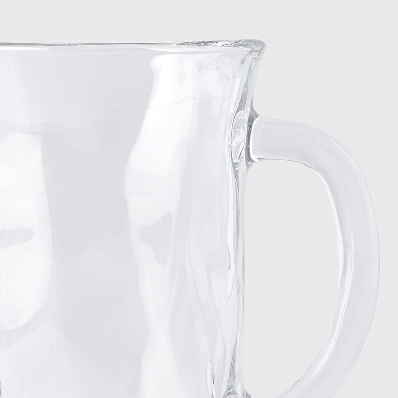Glass Mug 300ml Free Form V637-G0049