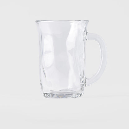 Glass Mug 300ml Free Form V637-G0049