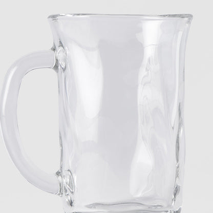 Glass Mug 300ml Free Form V637-G0049