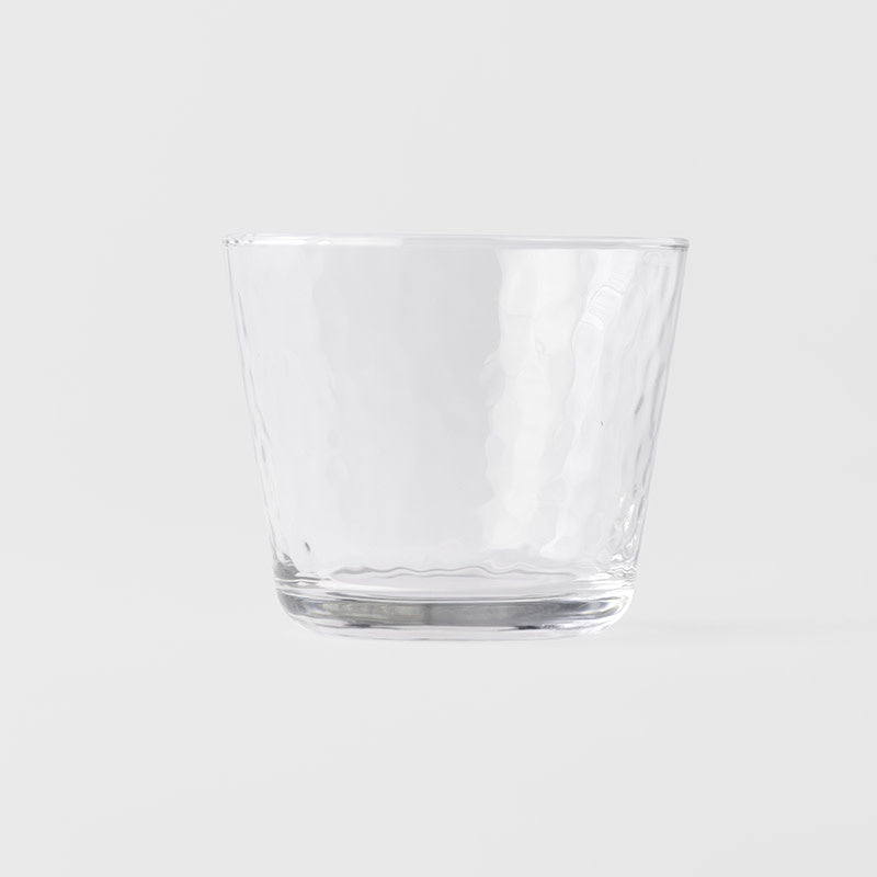 Glass Mini Tumbler Dimpled 220ml V637-G0062