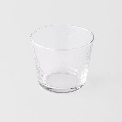 Glass Mini Tumbler Dimpled 220ml V637-G0062