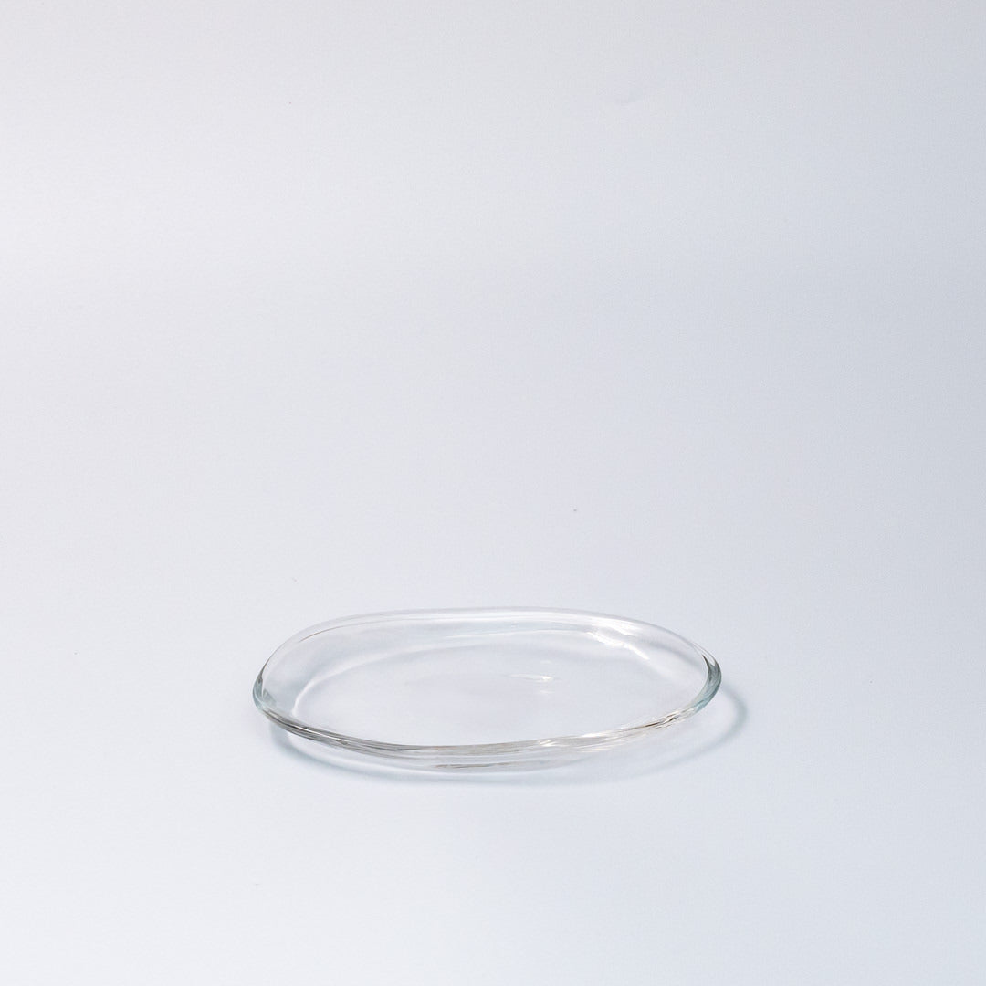 Glass Oval Dish 15.5cm V637-G0093
