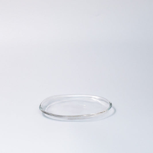 Glass Oval Dish 15.5cm V637-G0093