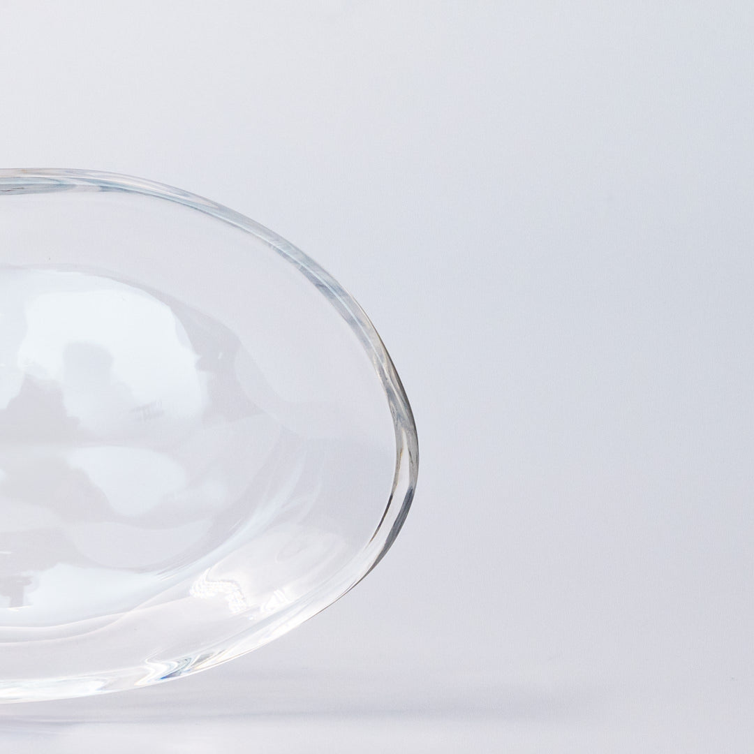 Glass Oval Dish 15.5cm V637-G0093