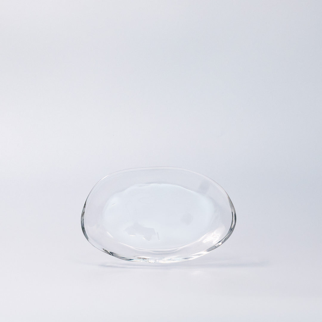 Glass Oval Dish 15.5cm V637-G0093