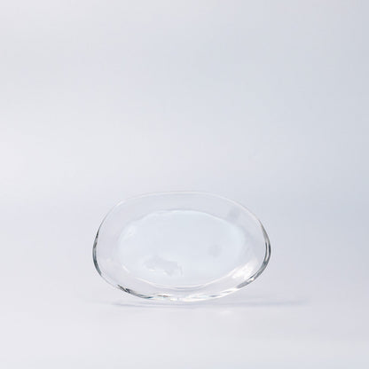 Glass Oval Dish 15.5cm V637-G0093