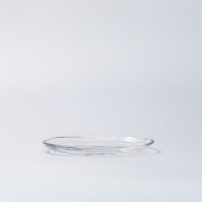Glass Oval Dish 15.5cm V637-G0093