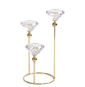 Diamond Shape Tealight Candle Holder 25cm V637-GCH31498