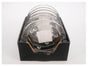 bulk 40 Clear Glass Round Candle Plate 11x2cm V637-GCH8585