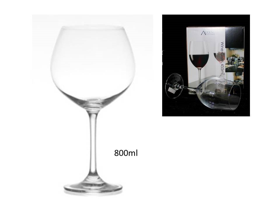 bulk 24 Red Wine Glass 800ml V637-GLA25719
