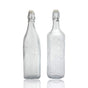 bulk 12 Clear Water Bottle Clip Top 1Lt 2 Assorted V637-GLA28378