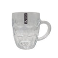 bulk 24 Glass Dimple Beer Mug 560ml 12cm V637-GLA37242