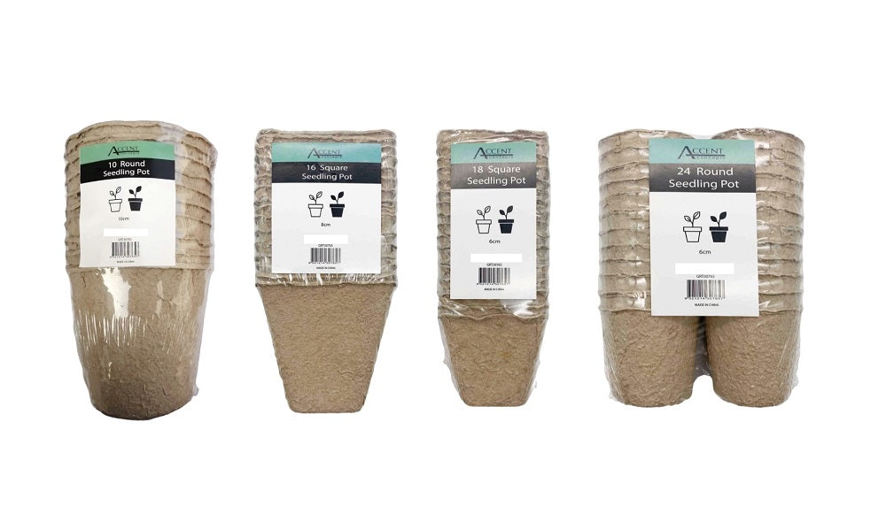bulk 408 Paper Seedling Pot 4 Assort V637-GRT30765