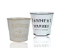 Set 2 Farmers Market Metal Planter Round Assort 14cm V637-GRT32875