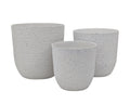 bulk 6 Sandstone Look Thick Plastic Planter Medium Size 30x29cm V637-GRT38757