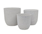bulk 4 Sandstone Look Thick Plastic Planter Large Size 33x35cm V637-GRT38758