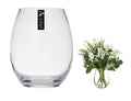 bulk 4 Glass Barrel Vase Flower 26cm V637-GVA30303