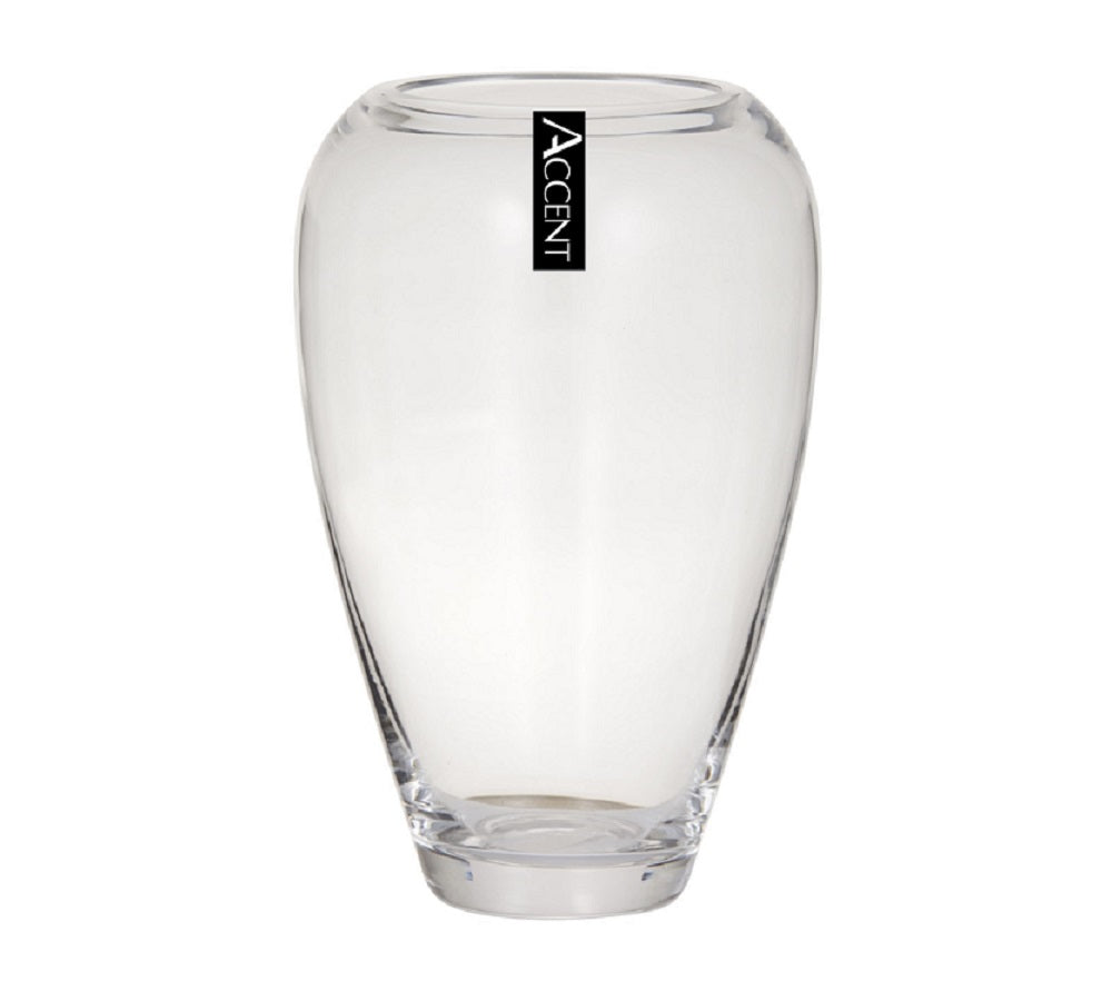 bulk 4 Roselle Glass Vase Flower 24cm V637-GVA30305