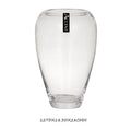 bulk 4 Roselle Glass Vase 28cm V637-GVA30306