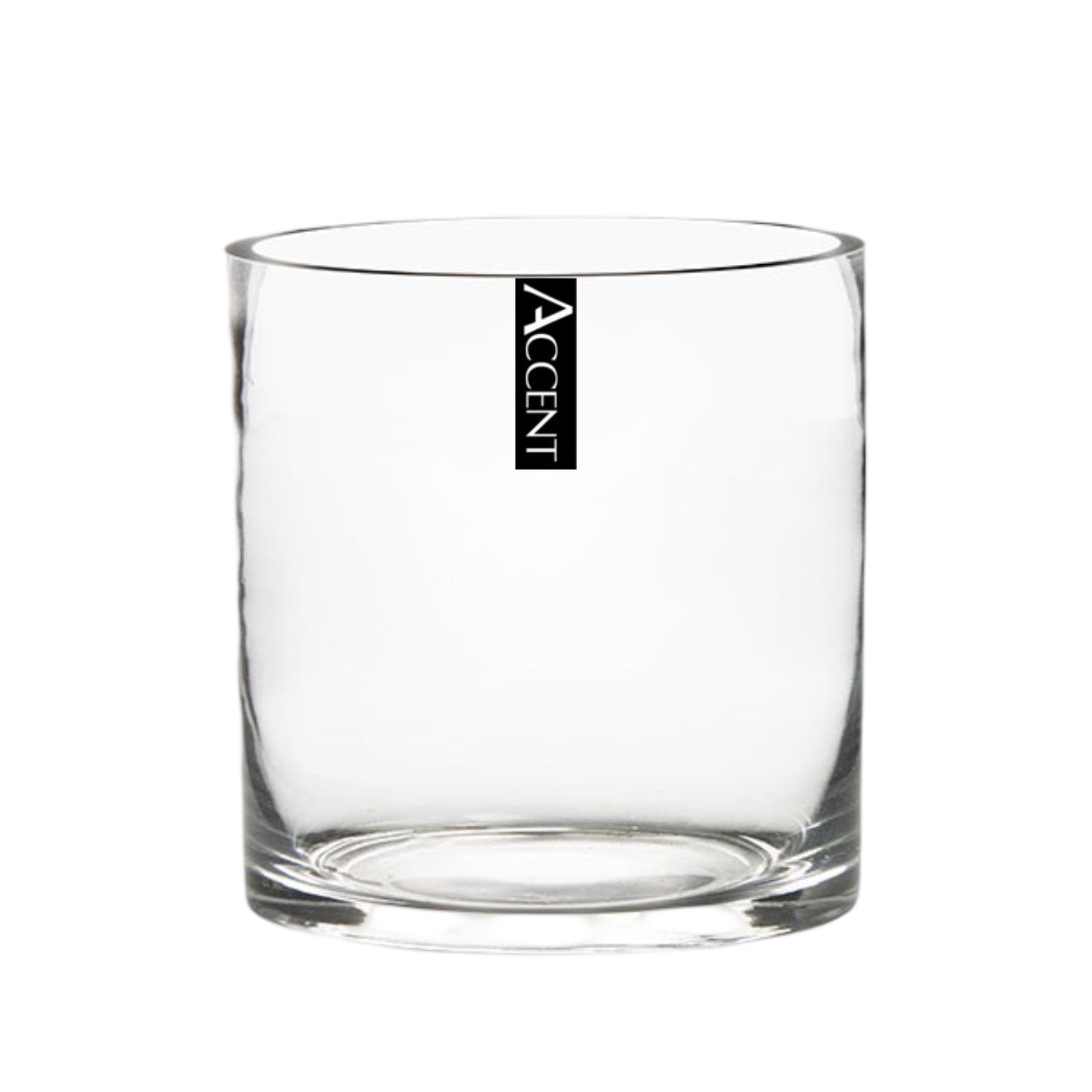bulk 12 Glass Cylinder Vase 12cm V637-GVA37053