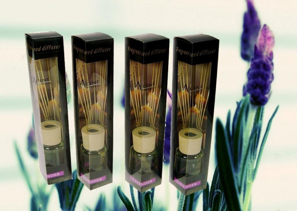 bulk 24 Scented Oil Diffuser Lavender 50Ml 8 Rattan Sticks V637-INC22610
